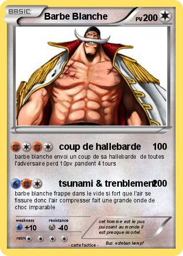 Pokemon Barbe Blanche