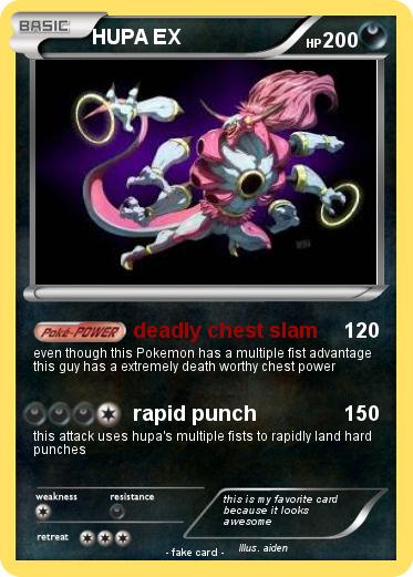 Pokemon HUPA EX