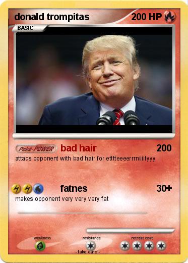 Pokemon donald trompitas