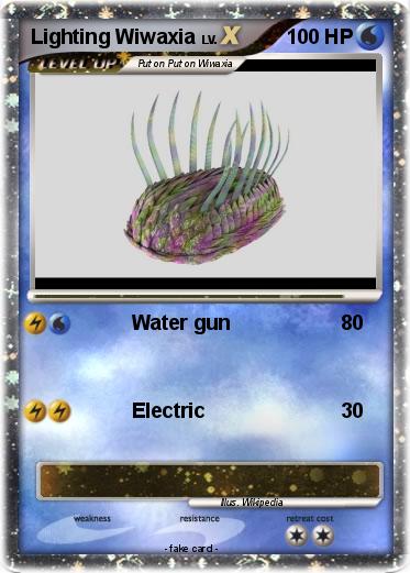 Pokemon Lighting Wiwaxia