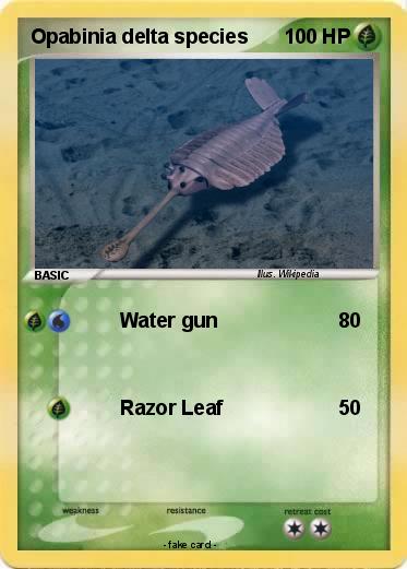 Pokemon Opabinia delta species