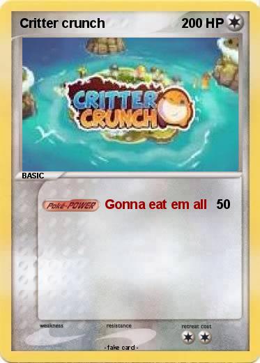 Pokemon Critter crunch