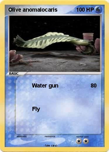 Pokemon Olive anomalocaris