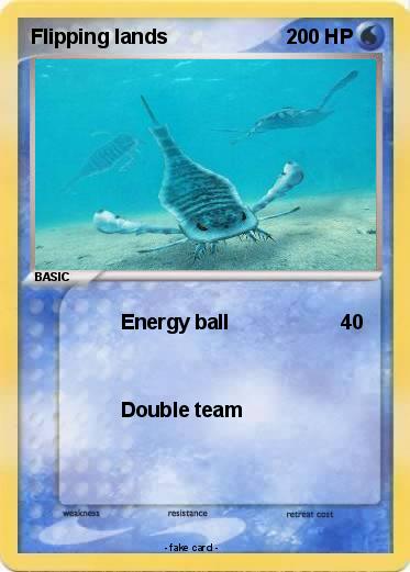 Pokemon Flipping lands