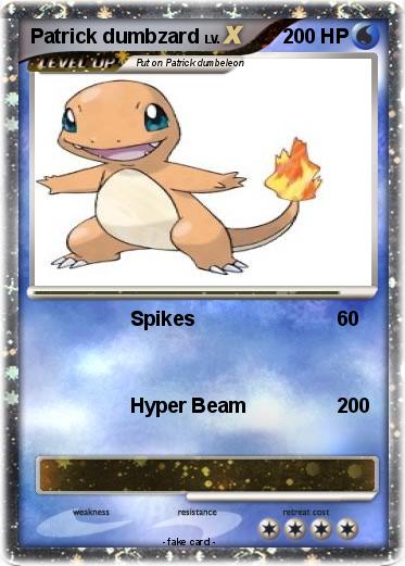 Pokemon Patrick dumbzard