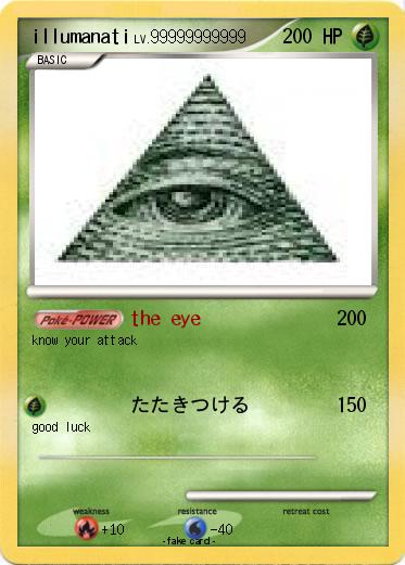 Pokemon illumanati