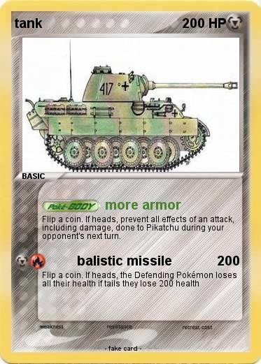 Pokemon tank