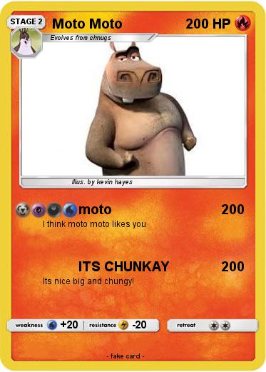 Pokemon Moto Moto