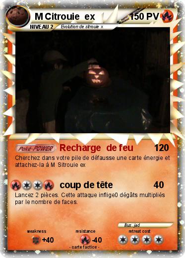 Pokemon M Citrouie  ex