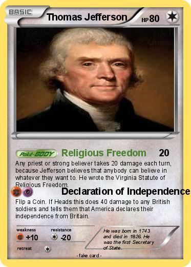 Pokemon Thomas Jefferson