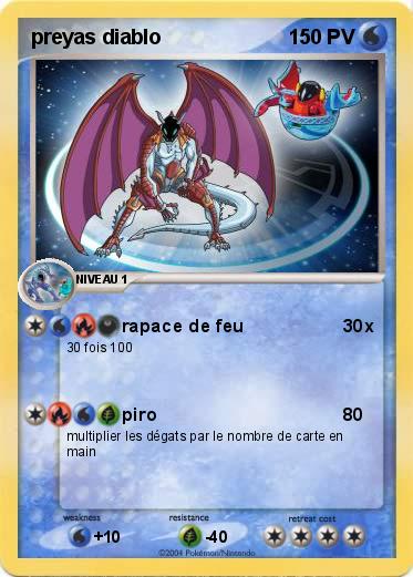Pokemon preyas diablo