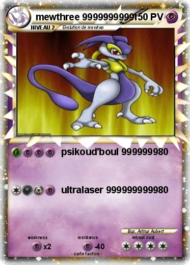 Pokemon mewthree 9999999999