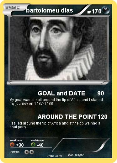 Pokemon bartolomeu dias