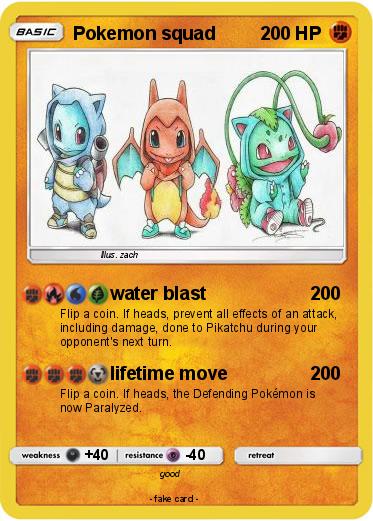 Pokemon Pokemon squad