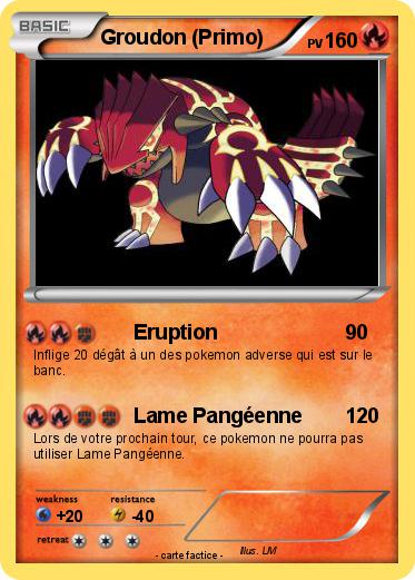 Pokemon Groudon (Primo)
