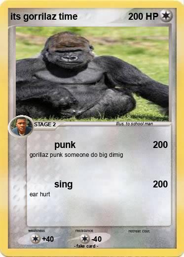 Pokemon its gorrilaz time