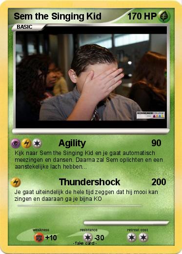 Pokemon Sem the Singing Kid