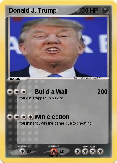 Pokemon Donald J. Trump