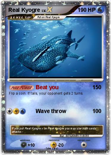 Pokemon Real Kyogre
