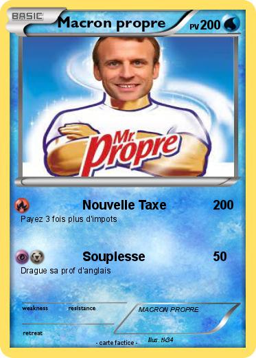 Pokemon Macron propre