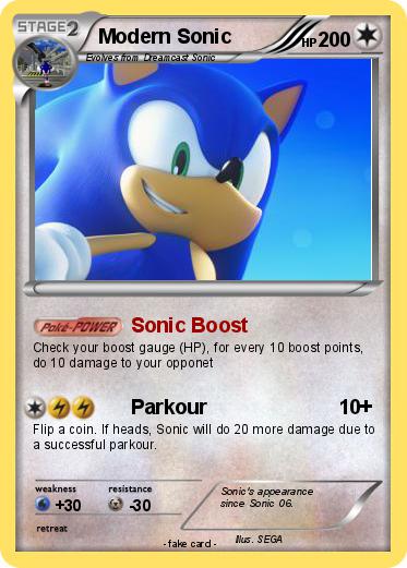 Pokemon Modern Sonic