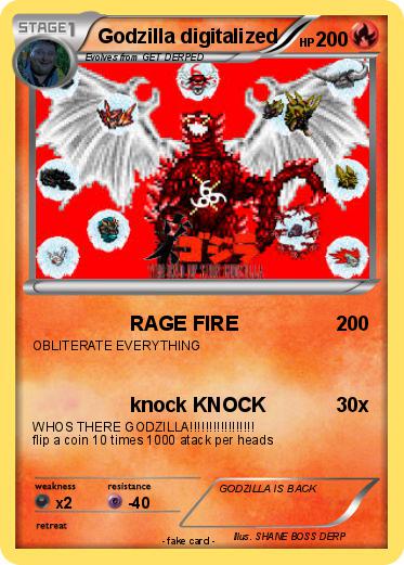 Pokemon Godzilla digitalized