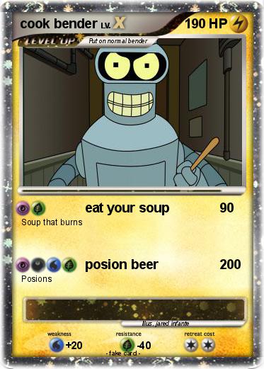 Pokemon cook bender