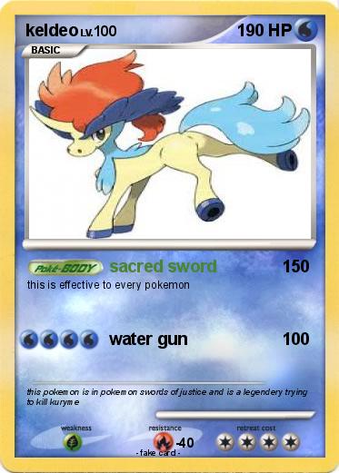 Pokemon keldeo