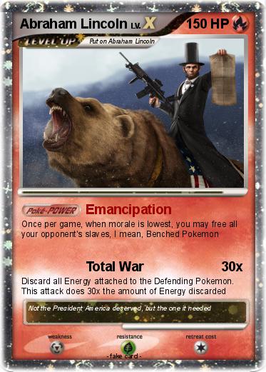 Pokemon Abraham Lincoln