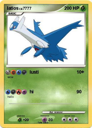 Pokemon latios