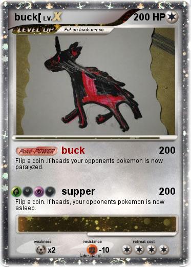 Pokemon buck[