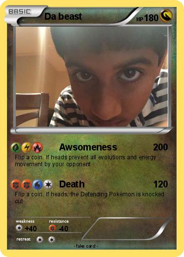 Pokemon Da beast