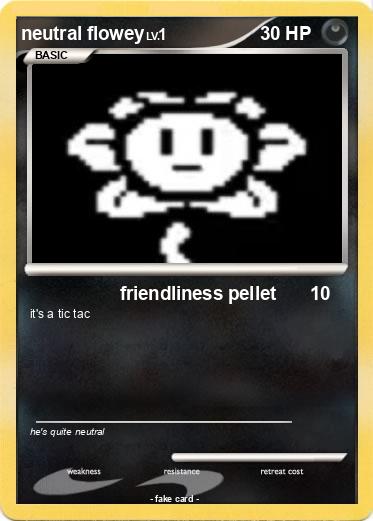 Pokemon neutral flowey