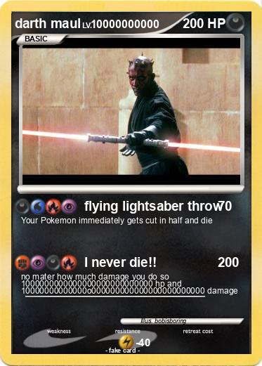 Pokemon darth maul