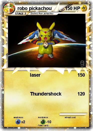 Pokemon robo pickachou