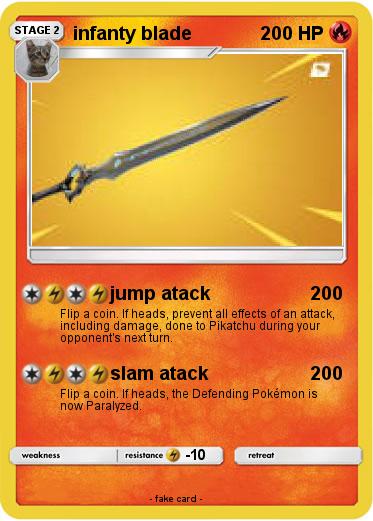 Pokemon infanty blade