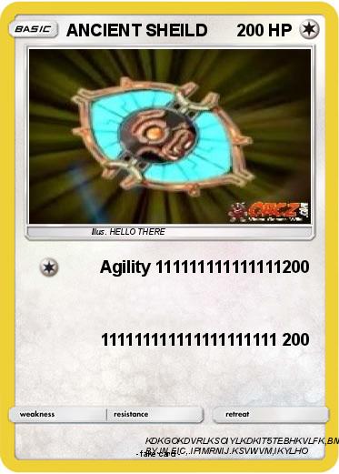 Pokemon ANCIENT SHEILD