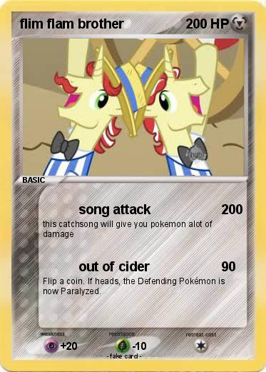 Pokemon flim flam brother