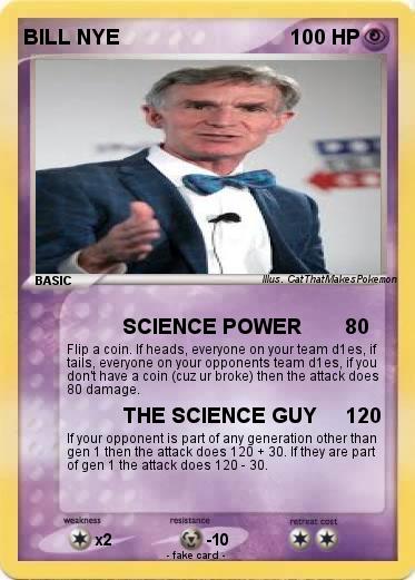 Pokemon BILL NYE