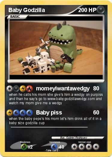 Pokemon Baby Godzilla