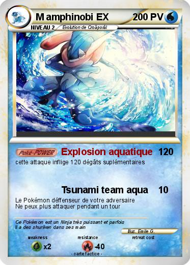 Pokemon M amphinobi EX