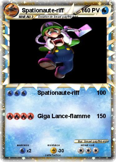 Pokemon Spationaute-riff