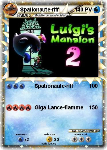 Pokemon Spationaute-riff
