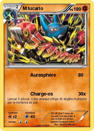 Pokemon M lucario