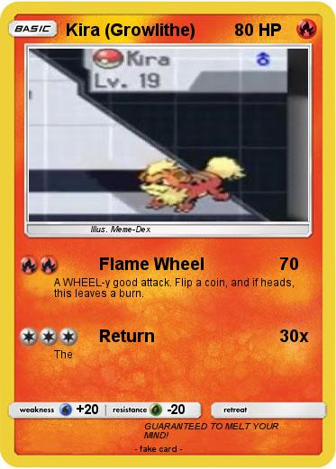 Pokemon Kira (Growlithe)