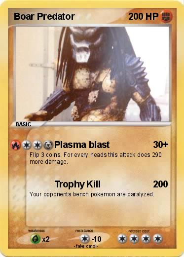 Pokemon Boar Predator