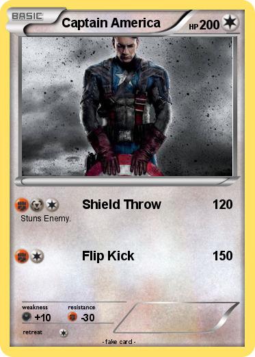 Pokemon Captain America