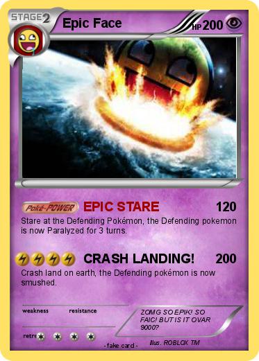 Pokemon Epic Face