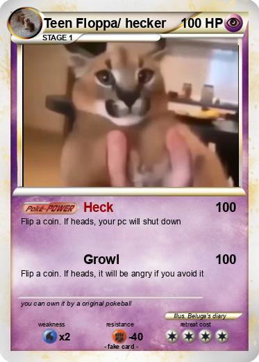 Pokemon Teen Floppa/ hecker