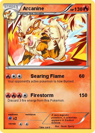 Pokemon Arcanine
